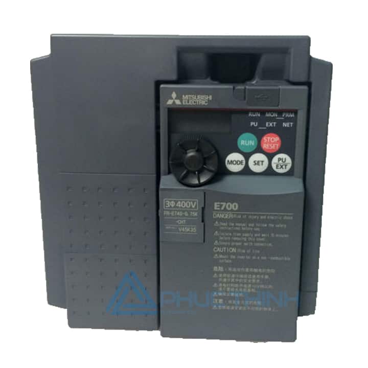 biến tần FR-E740-0.75K